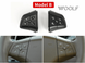 Комплект кнопок для керма Mercedes W164 W245 W251 чорний