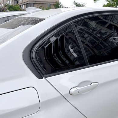 Накладки (зябра) на вікна задніх дверей BMW 3 серії F30