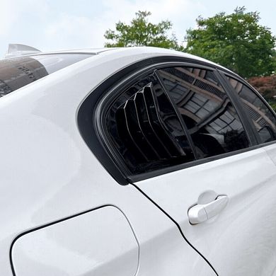 Накладки (жабры) на окна задних дверей BMW 3 серии 3 F30