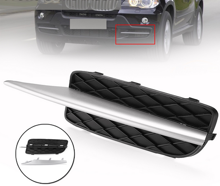 Решетки (рамки) переднего бампера BMW X5 E70 / X6 E71