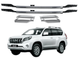 Рейлинги на крышу Toyota Land CRUISER PRADO 150 (2010-2023) хром
