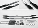 Рейлинги на крышу Toyota Land CRUISER PRADO 150 (2010-2023) хром
