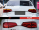 Оптика задняя, фонари Volkswagen Jetta 6 (15-18 г.в.) красные с желтым поворотом