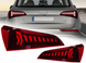 Оптика задня, ліхтарі на Audi Q5 Full Led (2008-2018) чрвоні