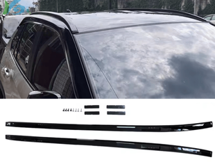 Рейлінги на дах Toyota LRAV4 (2019-2023) чорні
