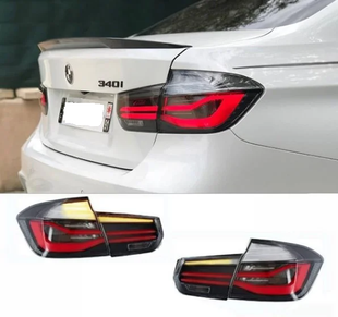 Оптика задня, ліхтарі BMW F30 в стилі LCI димчасті (11-18 р.в.)