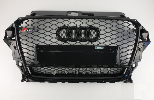 Решітка радіатора Audi A3 8V стиль RS3 + квадро (12-16 р.в.)