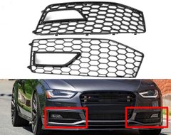 Рамки противотуманок Audi A4 B8 в бампер S Line (2012-2015)