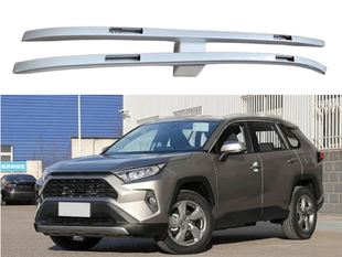 Рейлінги на дах Toyota LRAV4 (2019-2023) хром