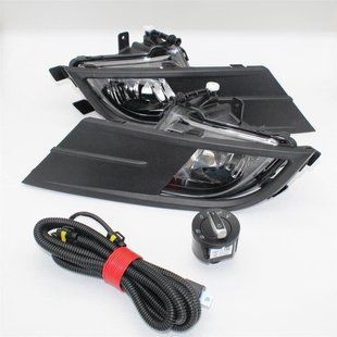 Противотуманные фары с рамками на VW Jetta MK6 (15-18 г.в.)