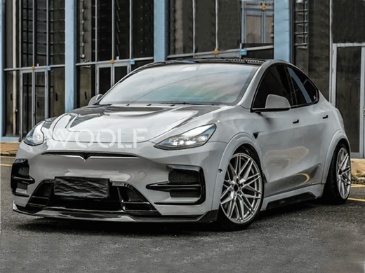 Бампер передній на Tesla Model Y в стилі D