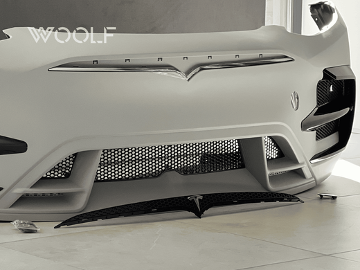 Бампер передній на Tesla Model Y в стилі D
