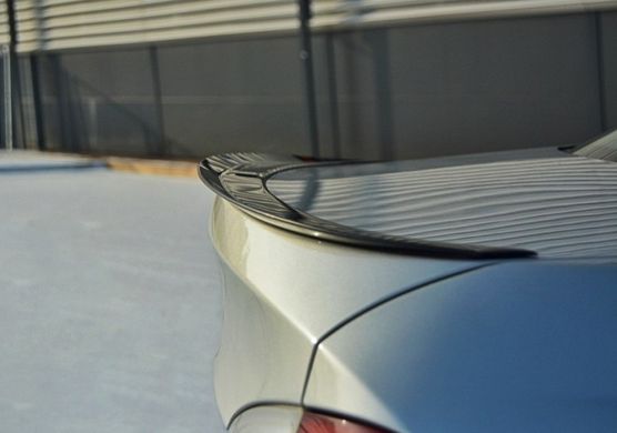 Спойлер багажника БМВ Е90 стиль М3 чорний глянсовий (ABS-пластик)