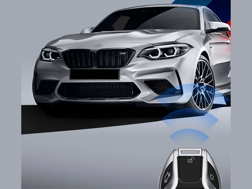Чохол на ключ для BMW G11 G12 G30 G31 G32 I15 G01 G02 G05 X5 G07 X7 світлодіодний дісплей, Темно-синій