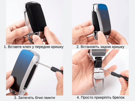 Чохол на ключ для BMW G11 G12 G30 G31 G32 I15 G01 G02 G05 X5 G07 X7 світлодіодний дісплей, Темно-синій