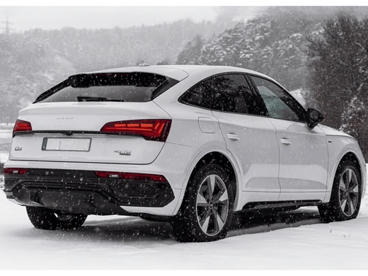 Оптика задня, ліхтарі на Audi Q5 (2018-2021) чрвоні