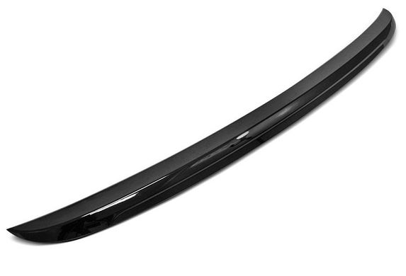 Спойлер багажника БМВ Е60 стиль М5 черный глянцевый (ABS-пластик)