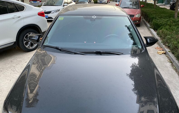 Накладки на дзеркала VW Jetta 6, под карбон (2011-2018)