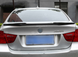 Спойлер BMW 3 E90 стиль M4 черный глянцевый ABS-пластик