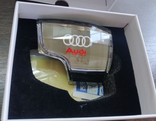 Ручка перемикання передач Audi A6 A7 A8 Q7 Q8 кришталь логотип Audi (19-23 р.в.)