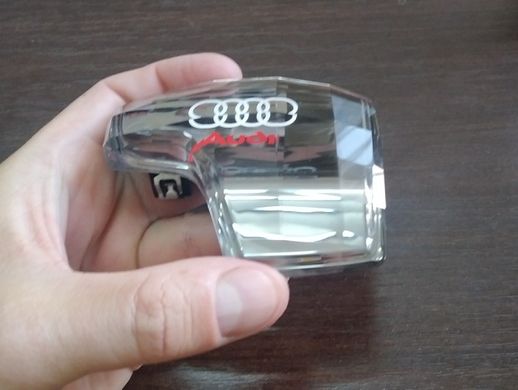 Ручка переключения передач Audi A6 A7 A8 Q7 Q8 хрусталь логотип Audi (19-23 г.в.)
