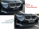 Накладка переднего бампера BMW X3 G45 MP 2025+ черный глянец , Черный глянец