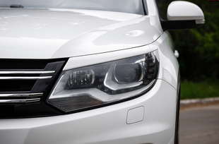 Накладки на фари, вії VW Tiguan під покраску ABS-пластик (11-15 р.в.)