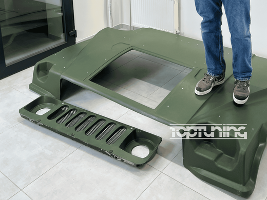 Решітка радіатора на HUMMER M998 HMMWV
