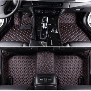 Килимки салону Audi A8 замінник шкіри (10-18 р.в.)