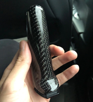 Накладка на ручной тормоз BMW карбон