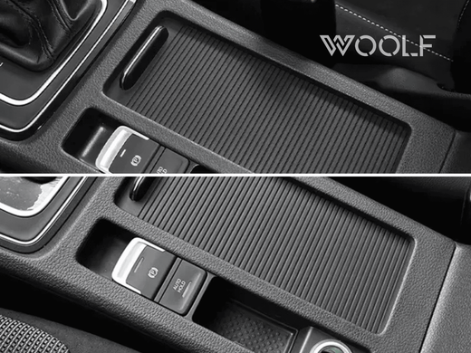 Кришка утримувача напоїв салону Volkswagen GOLF 7, Черный
