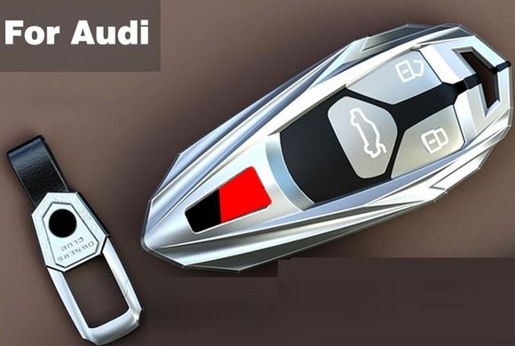 Чехол протектор на брелок для Audi A1 A3 A4 A5 A6 A7 A8 Q2 Q3 Q5 вар.2