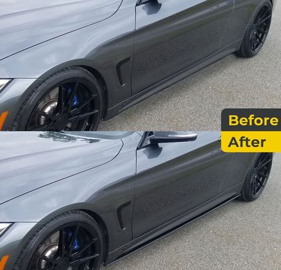 Накладки (дифузори) порогів автомобіля BMW 3 серії E90