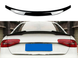 Спойлер на Audi A4 B8 стиль М4 чорний глянсовий ABS-пластик (12-15 р.в.)
