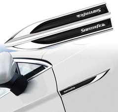 Хромовані накладки на кузов Hyundai Santa Fe (13-18 р.в.)