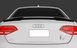 Спойлер на Audi A4 B8 стиль M4 черный глянцевый ABS-пластик (2008-2012)