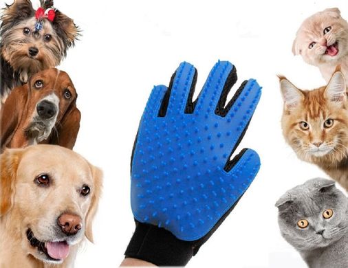 Рукавичка-щітка для догляду за домашніми тваринами