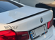 Спойлер на BMW G30 стиль M5 чорний глянсовий ABS-пластик