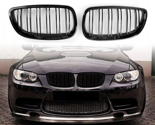 Решетка радиатора BMW E92 / E93 глянцевая, двойные ребра (06-09 г.в.)