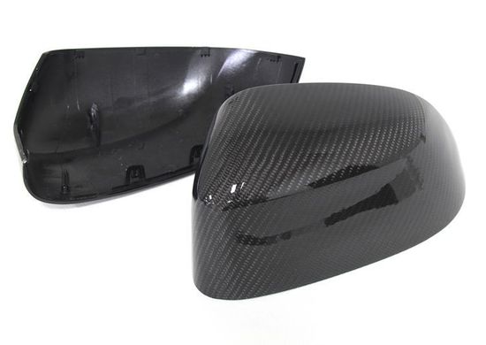 Карбоновые накладки зеркал BMW X3 F25 / X4 F26 / X5 F15 / X6 F16 стандартный дизайн