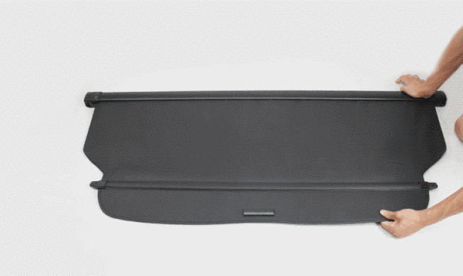 Задня накладка (шторка, полиця) багажника BMW X3 F25 з електролядою (10-14 р.в.)