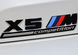 Наклейка-эмблема на кузов BMW X5M Competition Black
