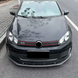 Накладка переднего бампера Volkswagen Golf 6 GTI (08-12 г.в.)