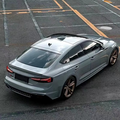 Спойлер на Audi A5 Sportback стиль S5 черный глянцевый ABS-пластик (2016-...)