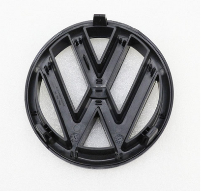 Комплект эмблем фольксваген для VW Golf 6, черный глянец