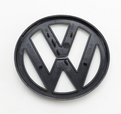 Комплект емблем фольксваген для VW Golf 6 , чорний глянець