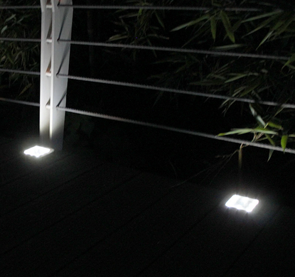 Напольный светодиодный светильник на солнечных батареях