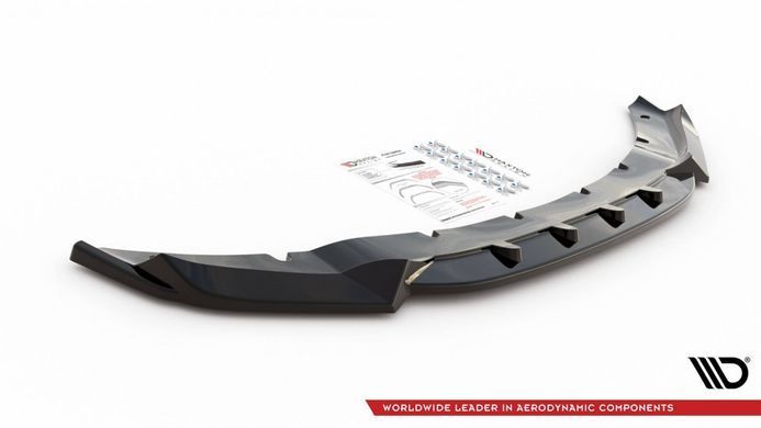 Накладка переднего бампера BMW X5 F85 (ABS-пластик)
