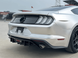Накладка заднего бампера Ford Mustang MK6.5 черный глянец, Черный глянец