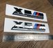 Наклейка-емблема на кузов BMW X5M Competition Chrome